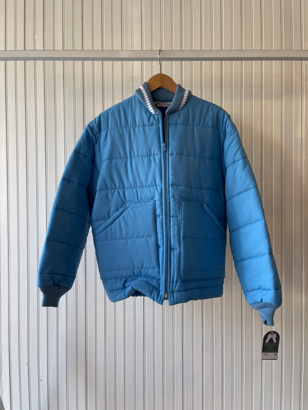 Vintage Deadstock Ski Jacket - Baby Blue