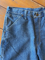 Straight Leg Painter Pocket Blue Jean Wrangler