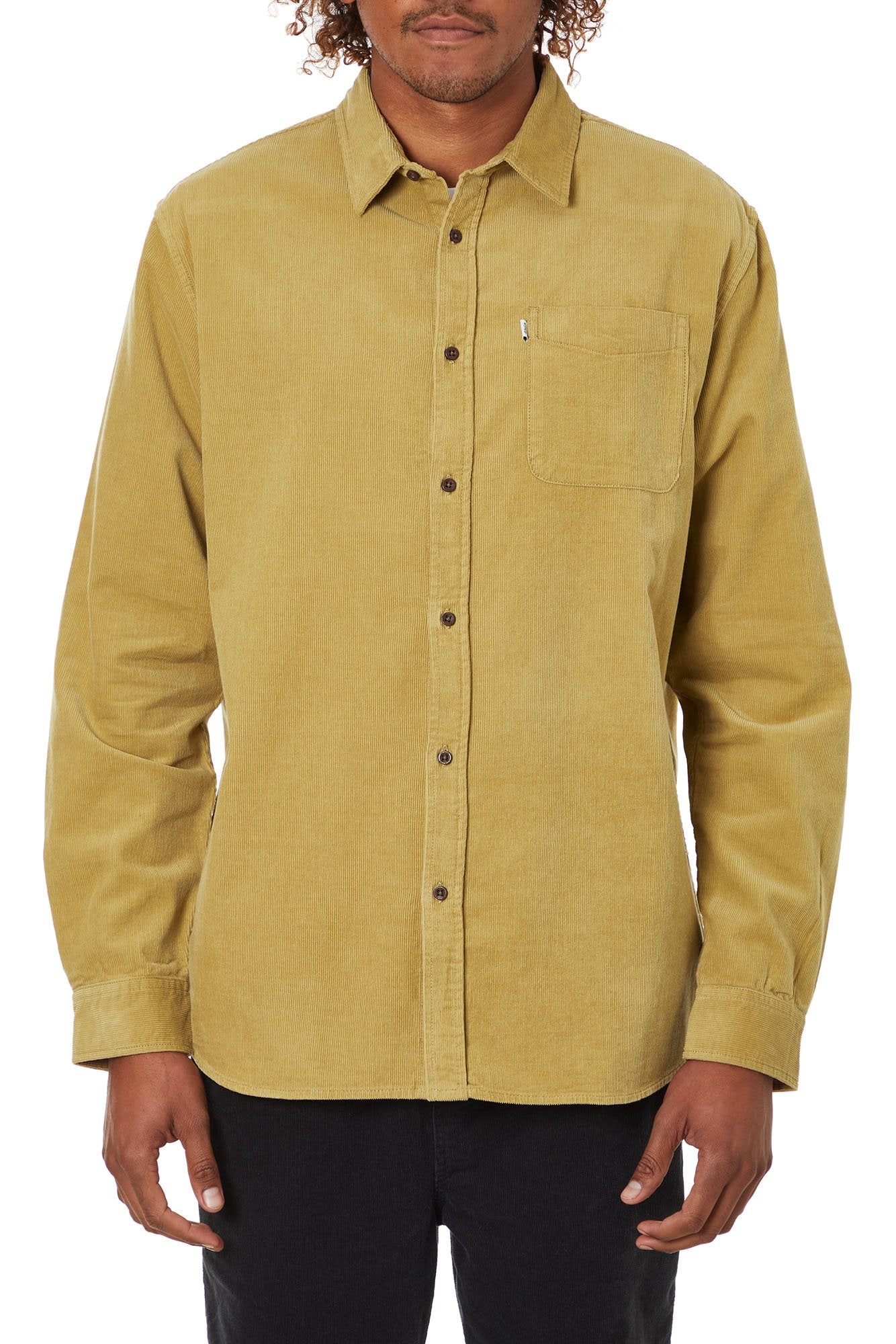Katin Corduroy Granada Shirt - Brass