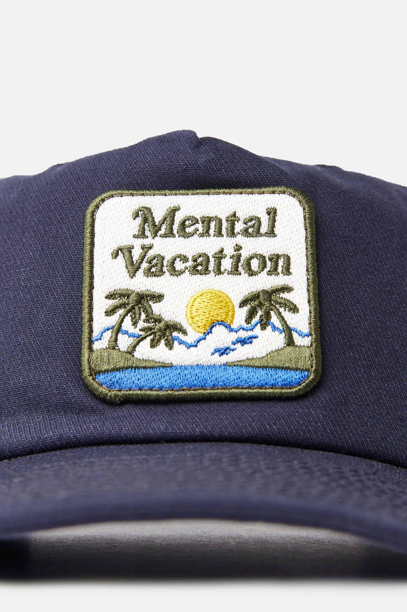 Mental Vacation Marina Hat - Navy