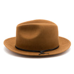 Yellow 108 Luke Fedora - Caramel Hat