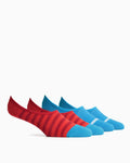 Theo Sock 2 Pack  - Blue / Red