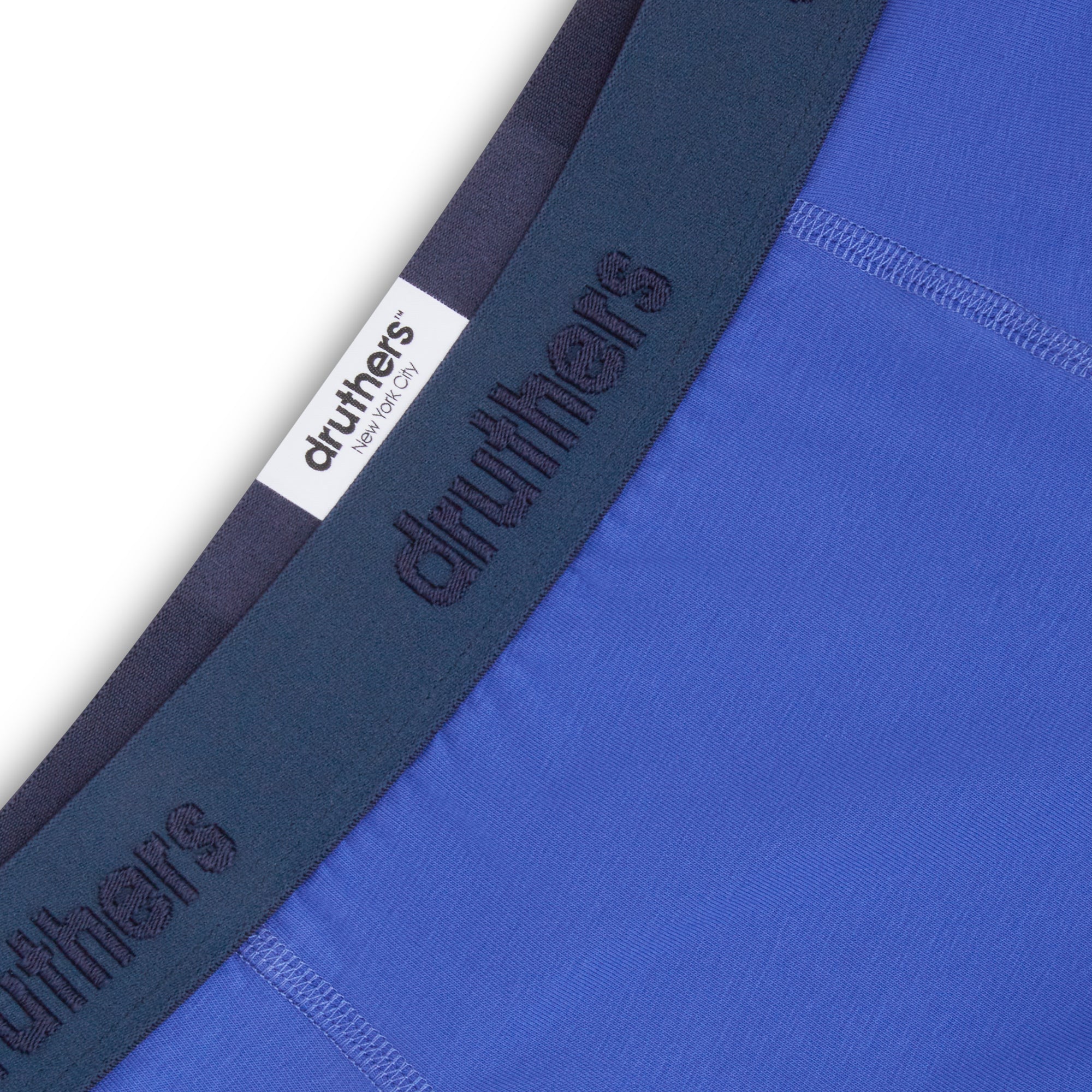 Drutherswear Organic Cotton Boxer Briefs - Royal Blue