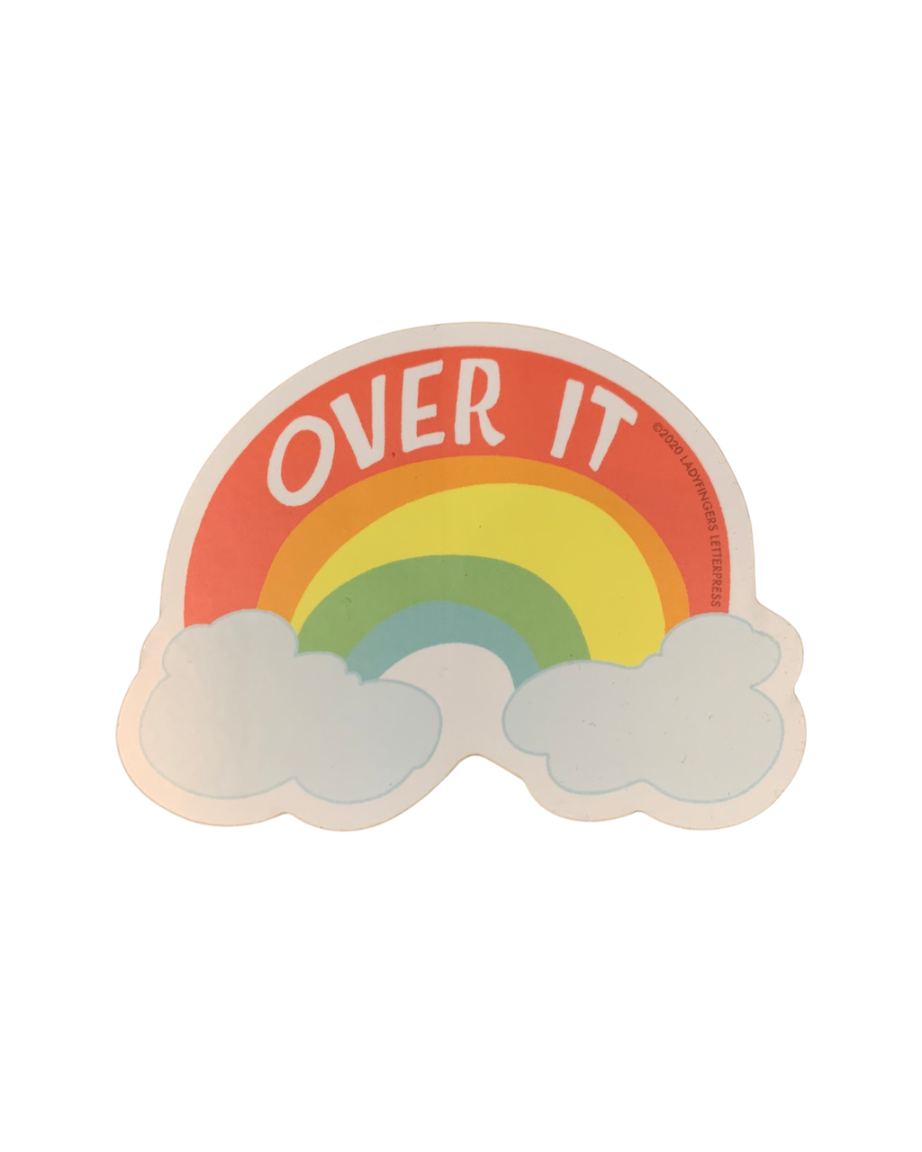 Over It - Sticker