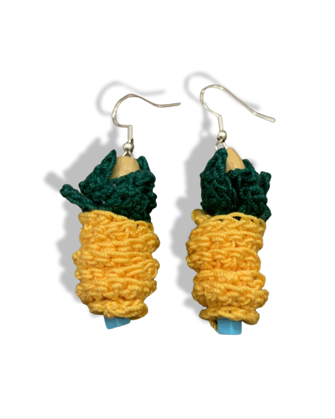 Crochet Earring - Pineapples 
