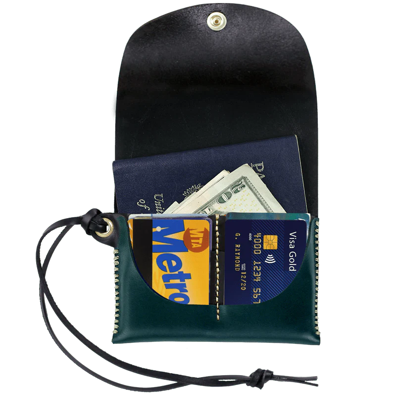 Misc. Goods Co. Leather Carbon Passport Wallet