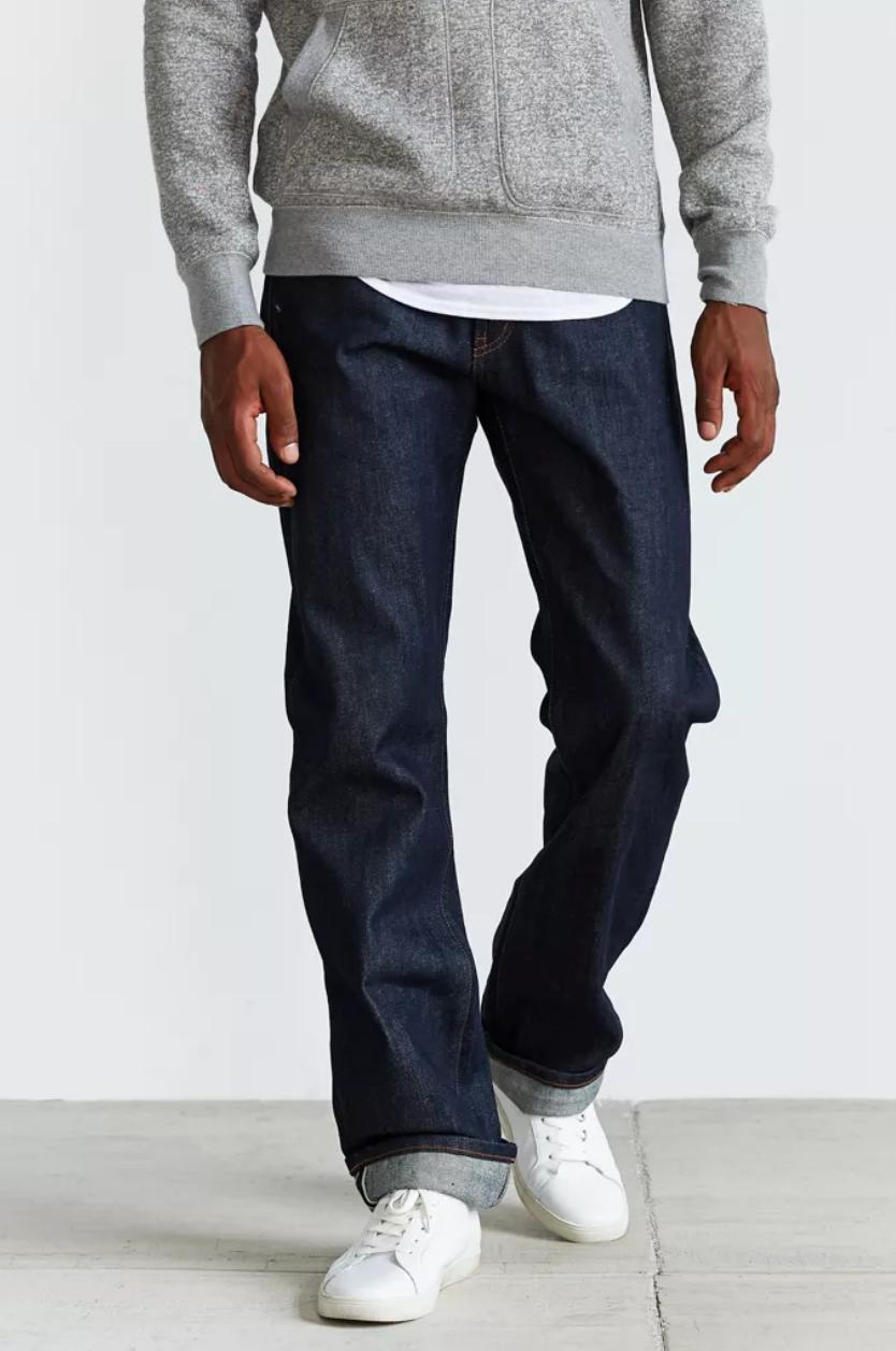 The Unbranded Brand Raw Denim Jeans - Straight 14.5oz Indigo Selvedge