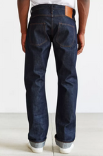 Unbranded Brand - Straight 14.5oz Indigo Selvedge Raw Denim