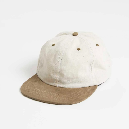 Special Edition Parker Cap LB Natural/Olive 5% Hemp / 45% Organic Cotton - 100% Recycled