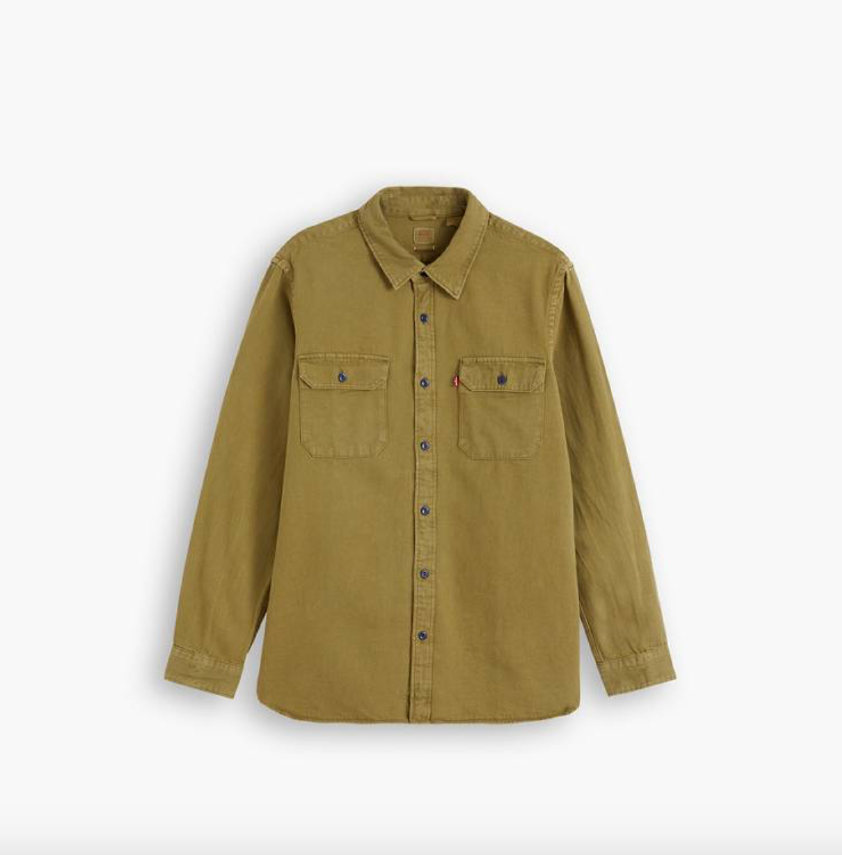 Jackson Worker Shirt - Green Garment Dyed Hemp
