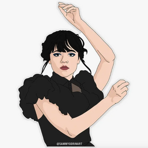 Wednesday Addams, Goo Goo Muck, Dance Sticker