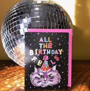 Birthday Feels Kitty Cat Card