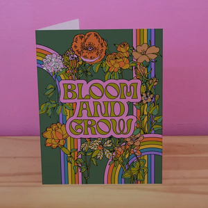 Bloom and Grow Card