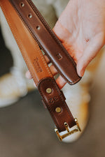 Tanner Goods Leather Dress Belt - Cognac
