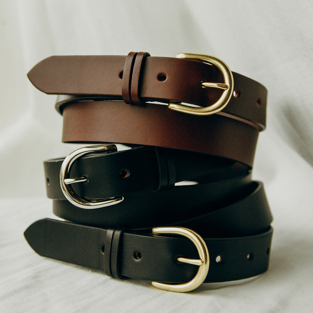  Tanner Goods Leather Meridian Belt - Black