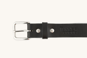 Tanner Goods Leather Daily Belt - Black