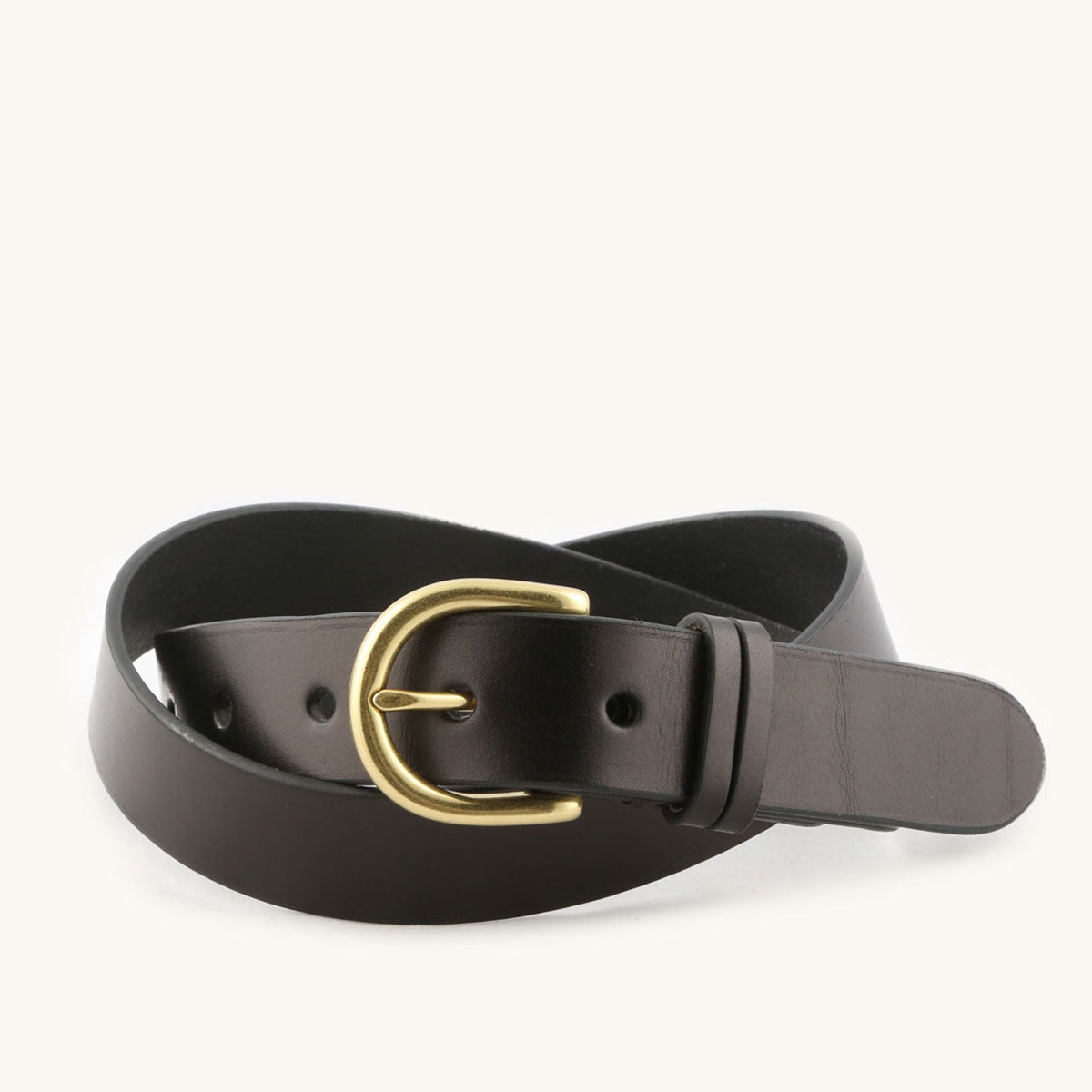  Tanner Goods Leather Meridian Belt - Black