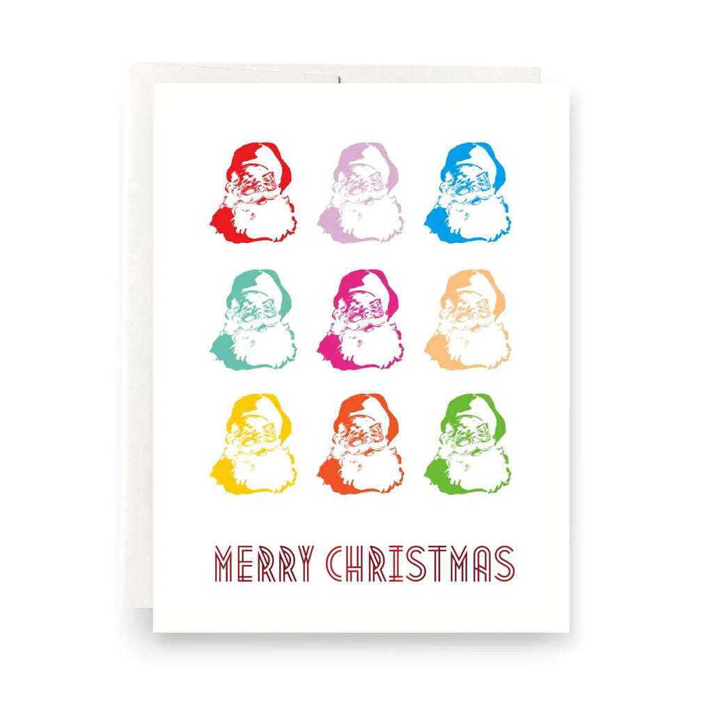 Santas Merry Christmas - Card