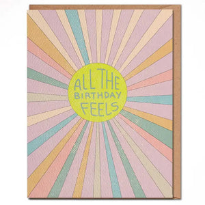 All The Birthday Feels - Card