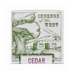Cedar Incense Bricks - 40 Count