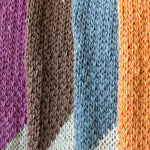 Kanju Interiors Hand Knitted Heart Blanket
