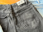 Reworked Vintage Cutoff Black Jean Short - 28