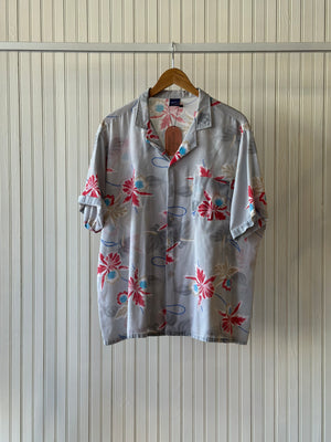 Newport Beach Hawaiian Shirt USA XL