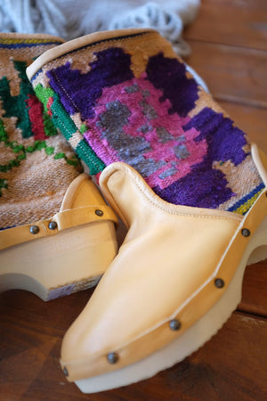 Rosa Mosa Boho Vintage Carpet Boots Size 5.5