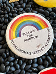 vintage pin / rainbow