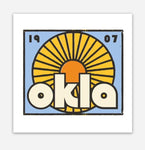Oklahoma Sun Sticker