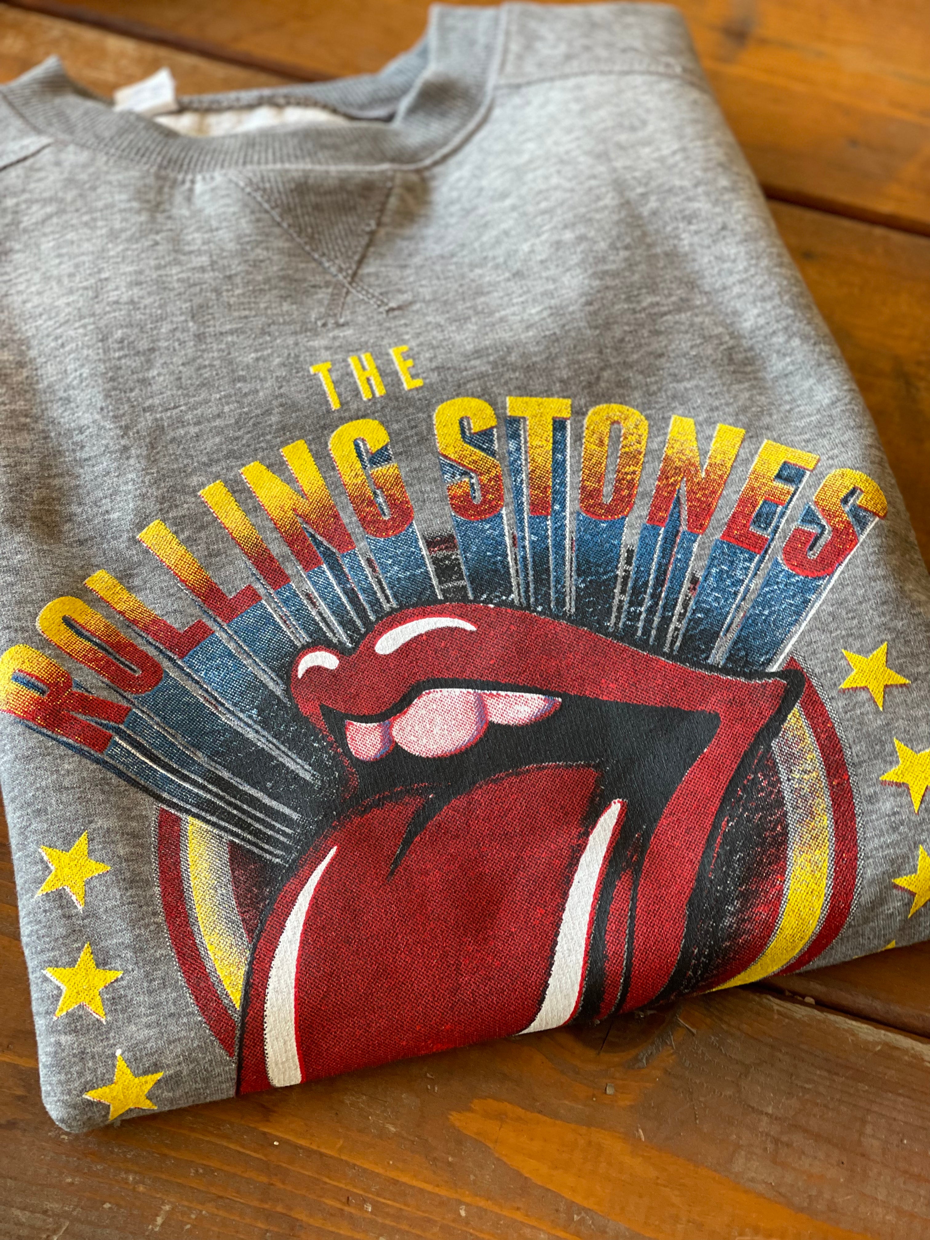 Stones Only Rock Sweatshirt - Grey