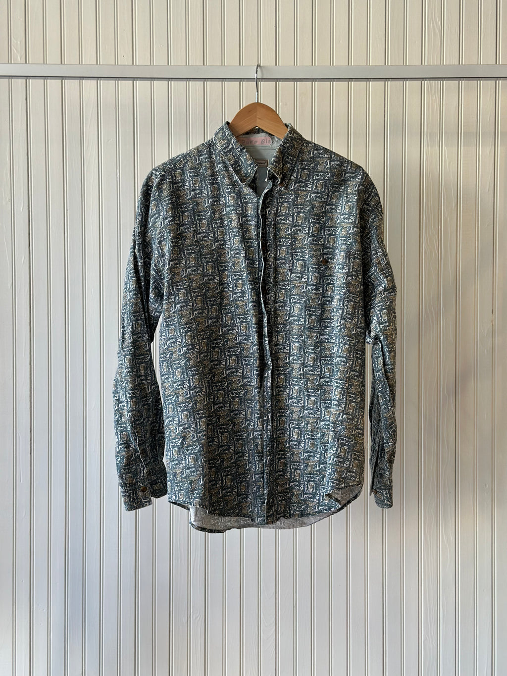 Bugle Boy Print Shirt MD