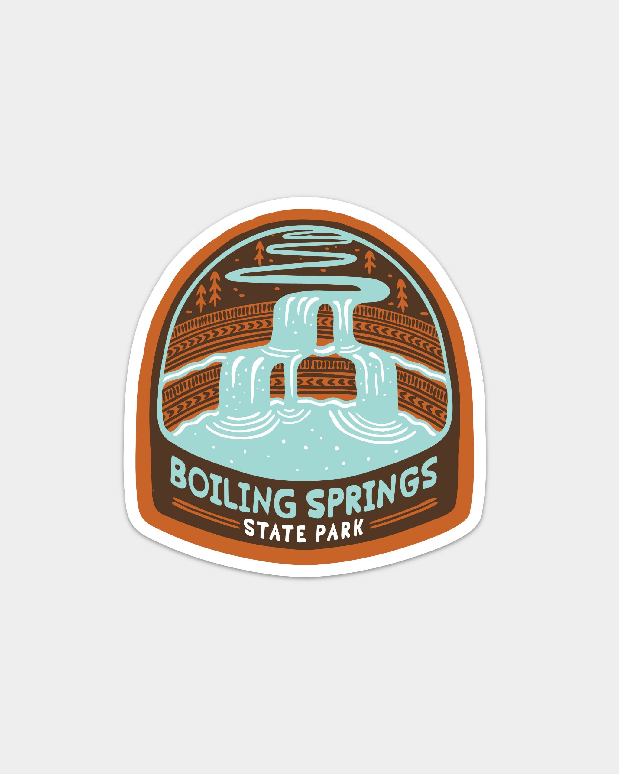Boiling Springs Sticker