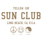 Yellow 108 Sun Club Hat