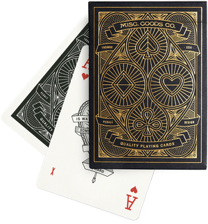 Misc. Goods Co. Premium Playing Cards Black