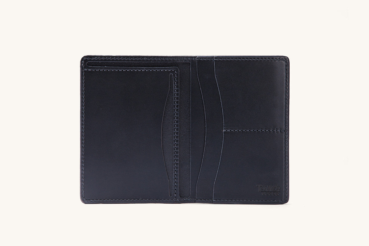 Tanner Goods Leather Travel Wallet - Black
