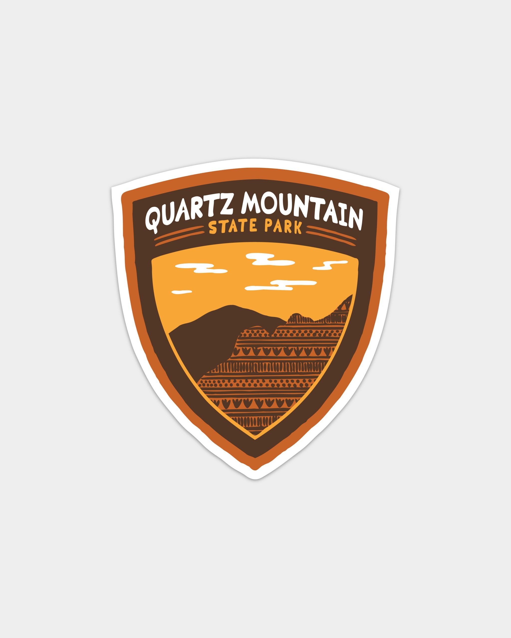 Quartz Mountain Sticker